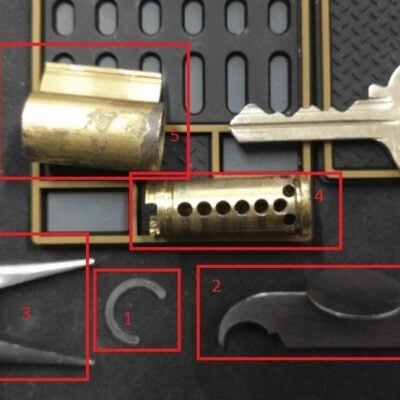 Taking Apart A Ruddy Portable Key Lock Complete Guide to Disassembling & Re-keying Locks | PickPals
