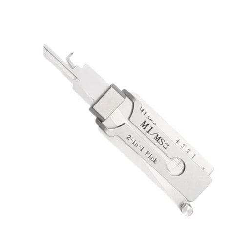 Lishi Style M1/MS2 Pick and Decoder for Master Padlock